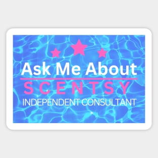 ask me about scentsy independent consultant Sticker